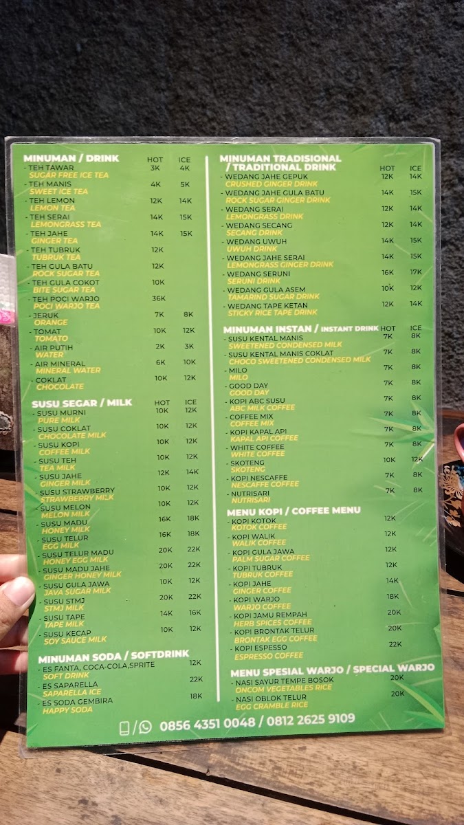 Menu Warung Ijo Pak Pardi-5