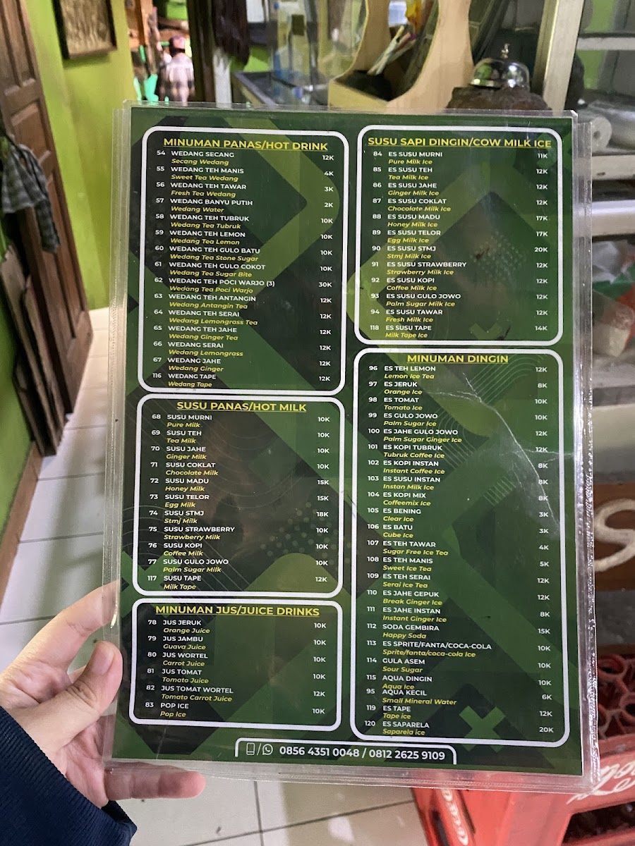 Menu Warung Ijo Pak Pardi-7